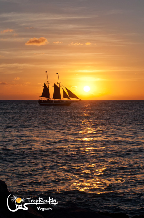 One of the best places to see the Key West sunset is from Fort Zachary Taylor