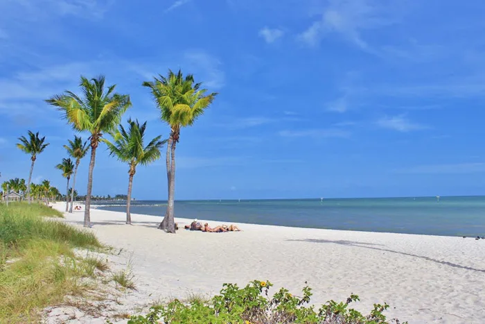 Smathers Beach is one of the best beaches in Key West. 