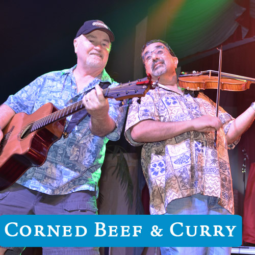 Corned Beef and Curry Trop Rock Music Singer Songwriter