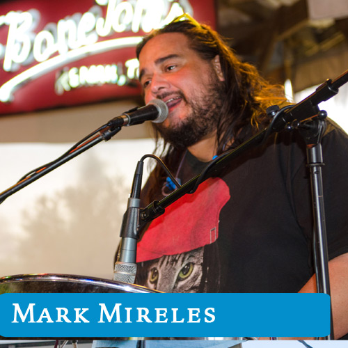 Mark Mireles Trop Rock Music Steel Pan Player