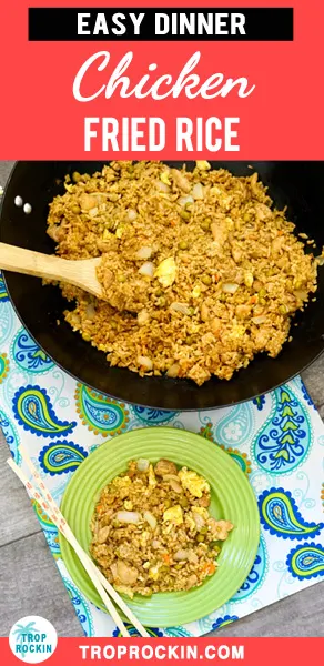 Chicken fried rice pin