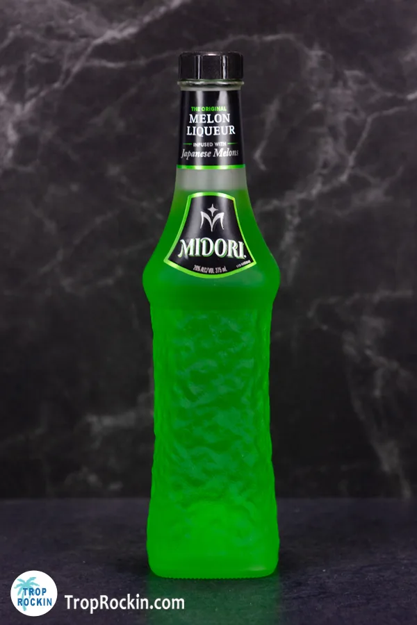 Midori Liqueur Bottle